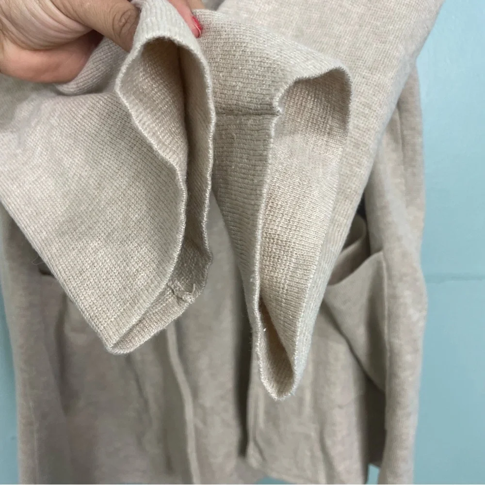 J. Crew Sophie Open Front Sweater Blazer Women’s Size‎ Medium Style J0244